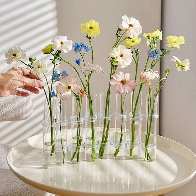 SverigeSmiles® | Glasvas med gångjärn för Blommor