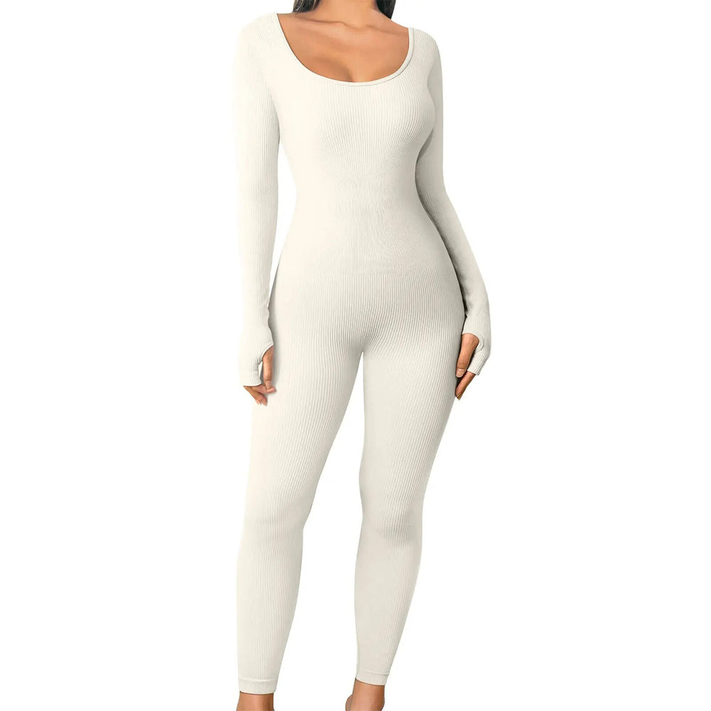 SverigeSmiles® | FlexFit SportChic™ Långärmad Jumpsuit