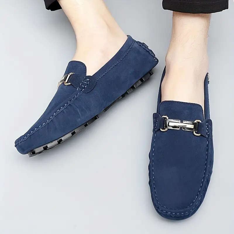 SverigeSmiles® | Lorenzo Prestige Loafers i Mocka