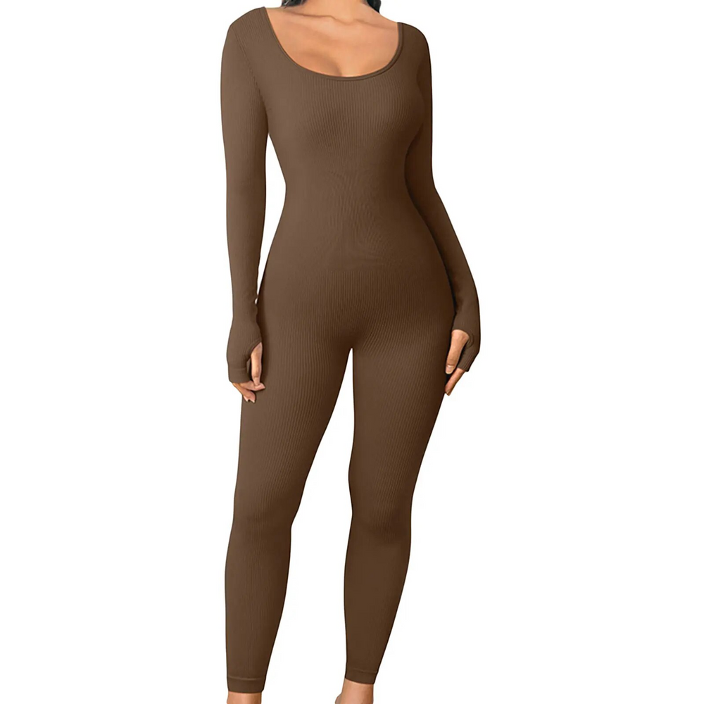 SverigeSmiles® | FlexFit SportChic™ Långärmad Jumpsuit